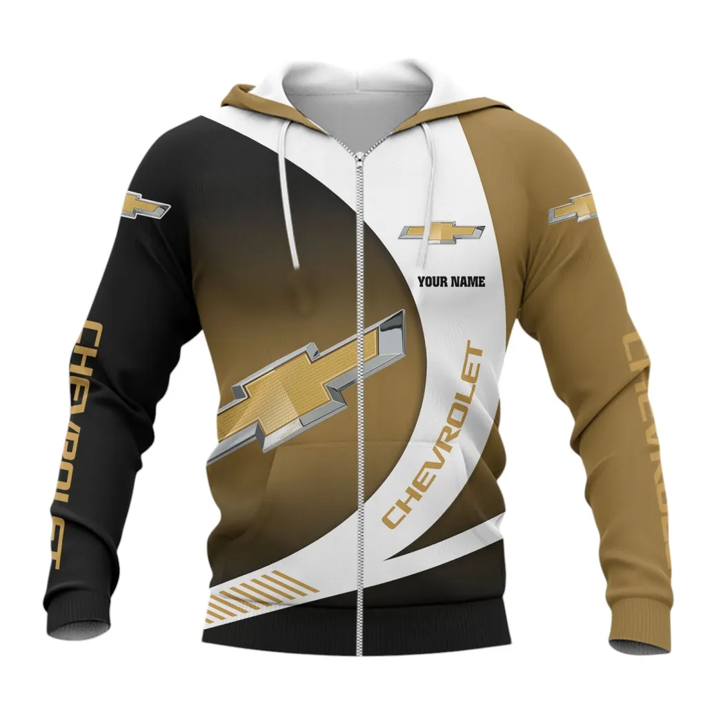 Chevrolet Zipper Hoodie, Gift For Chevrolet Lovers, Gift For Him, Husband, Boyfriend CAR7402222515