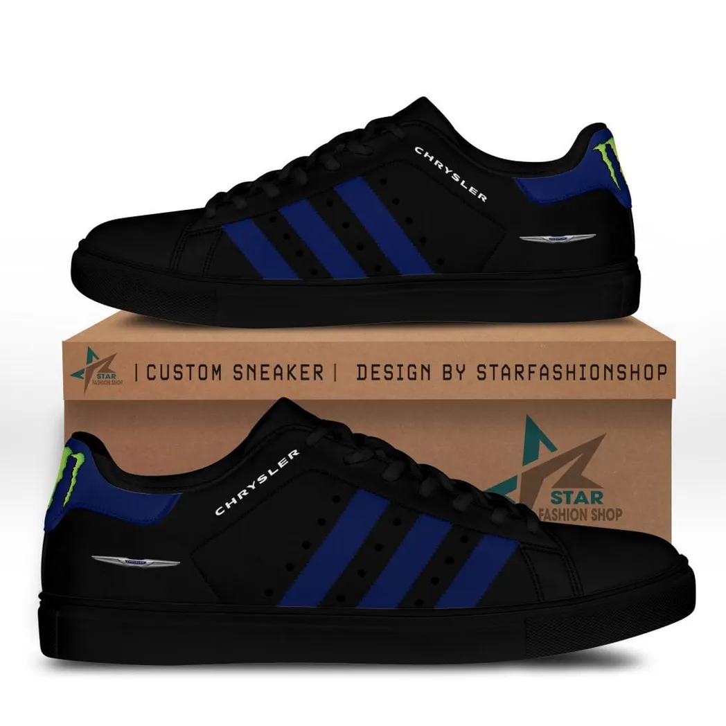Chrysler Skate Shoes, Gift For Chrysler Lovers, Gift For Him, Husband, BoyfriendCAR58021925025 - Black