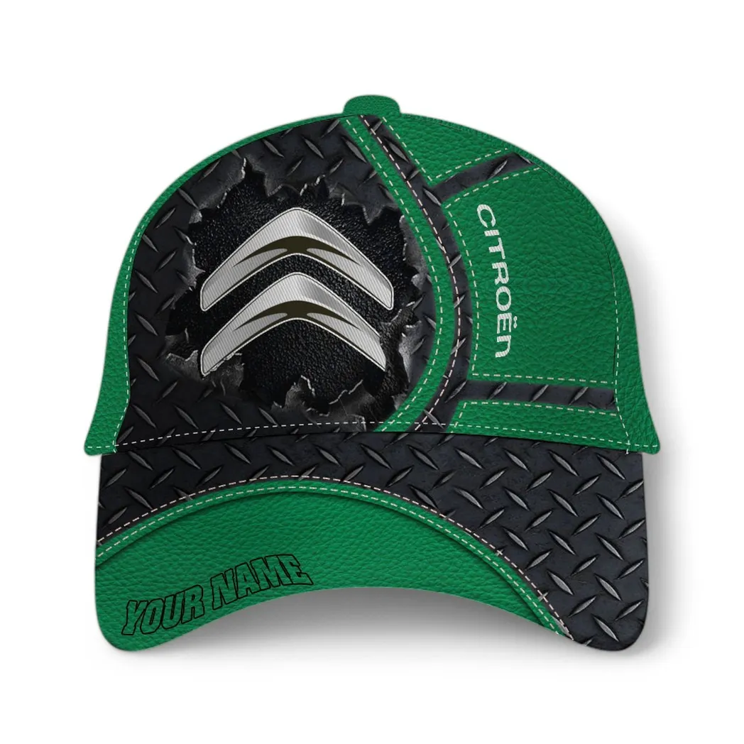 Citroen Classic Cap, Gift For Citroen Lovers, Gift For Him, Husband, Boyfriend - Green CAR49021825014-4