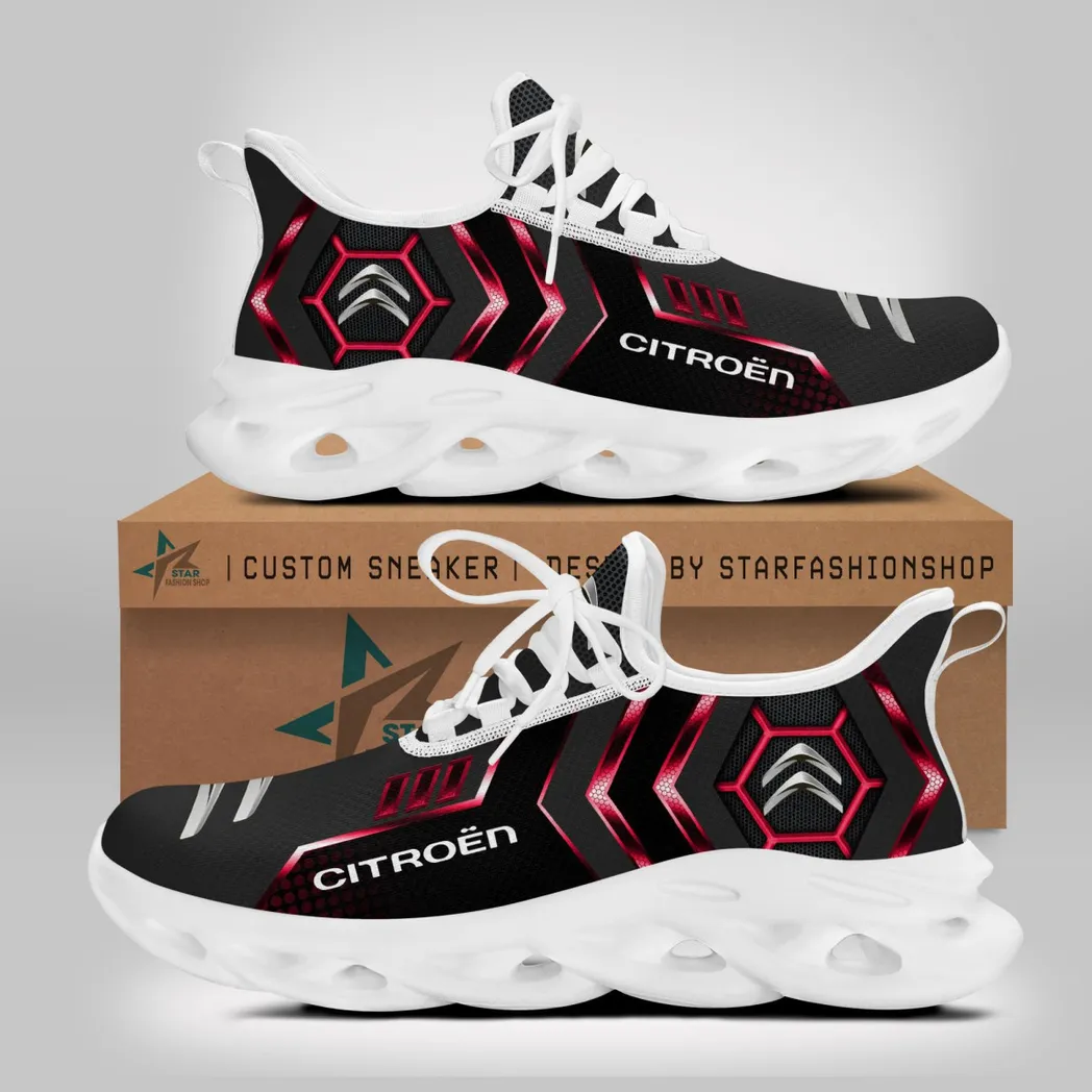 Citroen Max Soul Shoes, Gift For Citroen Lovers, Gift For Him, Husband, Boyfriend CAR64022025022 - White