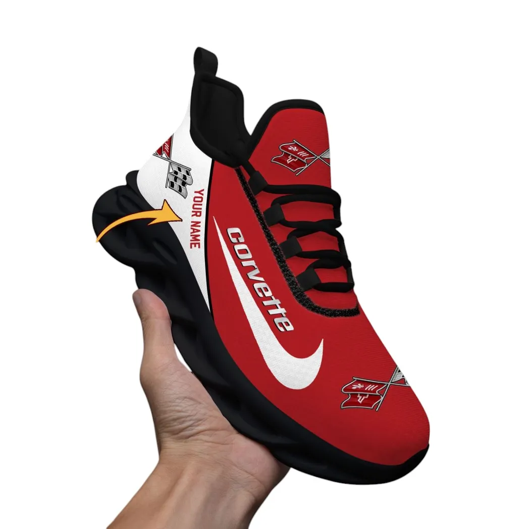 Corvette C3 Max Soul Shoes, Gift For Corvette C3 Lovers, Gift For Him, Husband, Boyfriend - Black CAR400217023-2