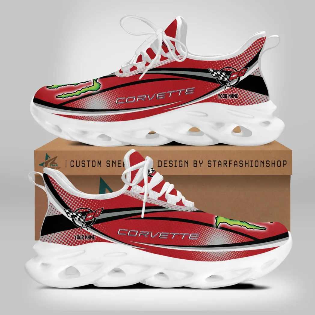 Corvette C5 Max Soul Shoes, Gift For Corvette C5 Lovers, Gift For Him, Husband, Boyfriend CAR79022425032 - White
