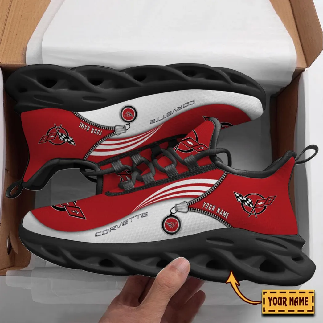 Corvette C5 Running Shoes, Gift For Corvette C5 Lovers, Gift For Him Husband, Boyfriend CAR8502242517 - Black