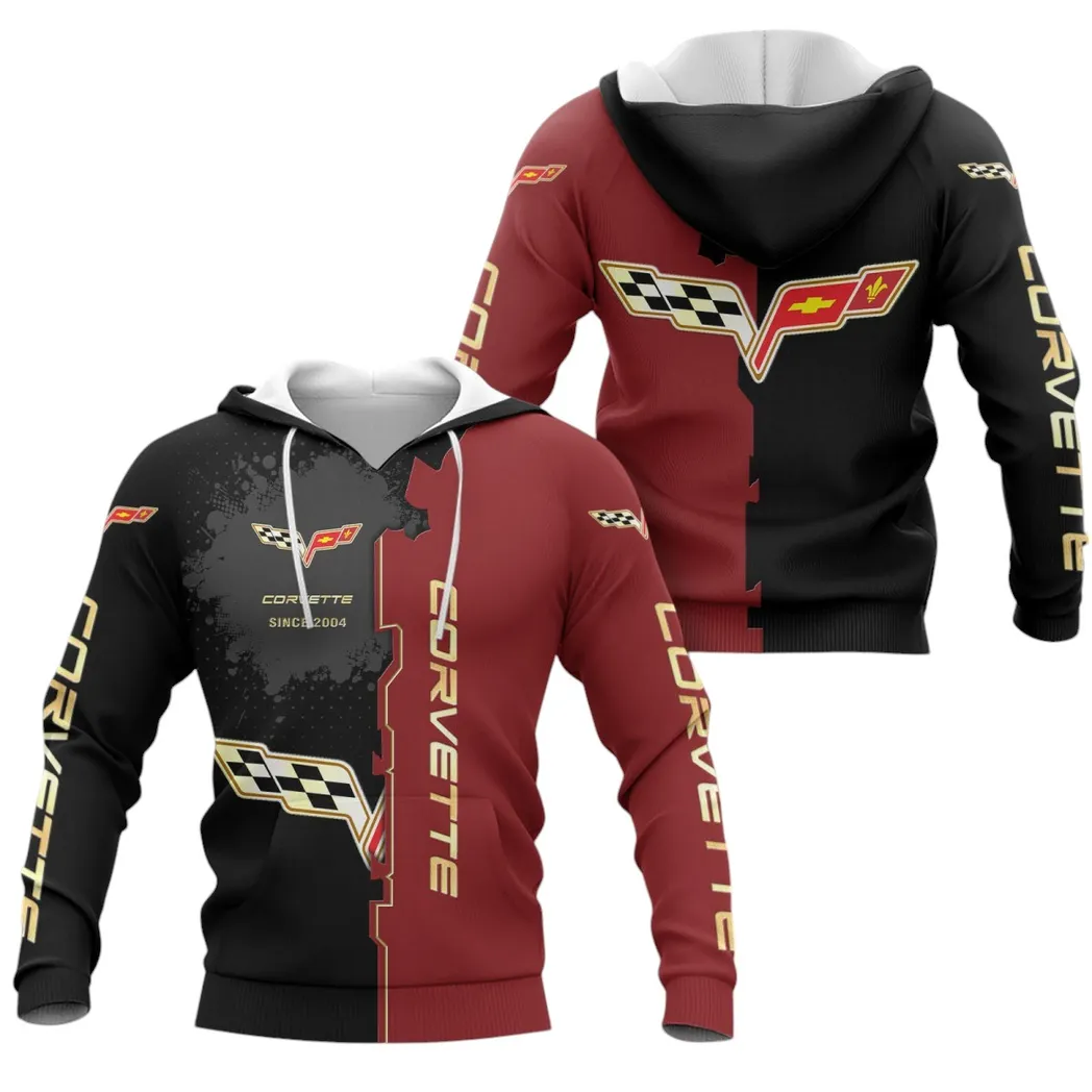 Corvette C6 Hoodie, Gift For Corvette C6 Lovers, Gift For Him, Husband, Boyfriend CAR44021725018-2