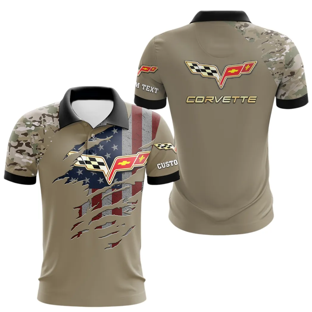Corvette C6 Polo Shirt, Gift For Corvette C6 Lovers, Gift For Him, Husband, Boyfriend CAR46021725019-2