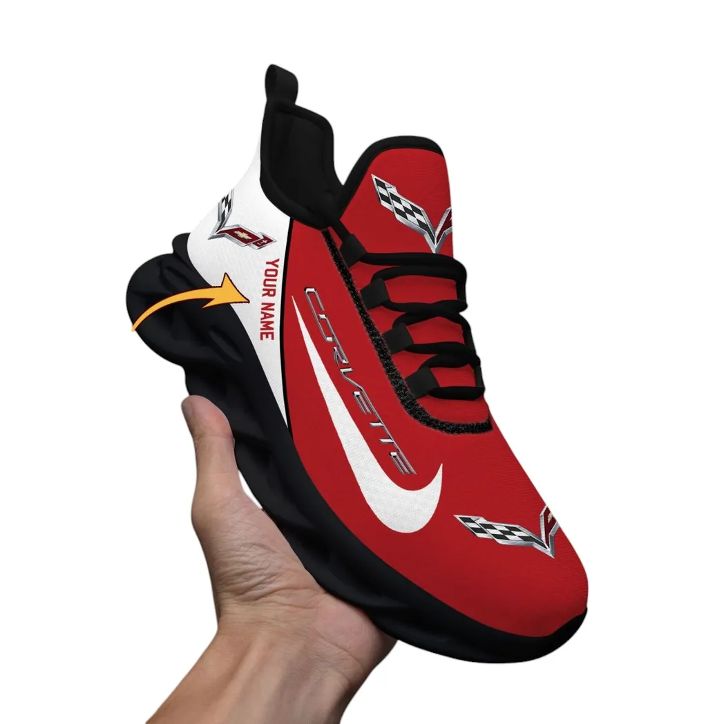 Corvette C7 Max Soul Shoes, Gift For Corvette C7 Lovers, Gift For Him, Husband, Boyfriend - Black CAR400217027-2