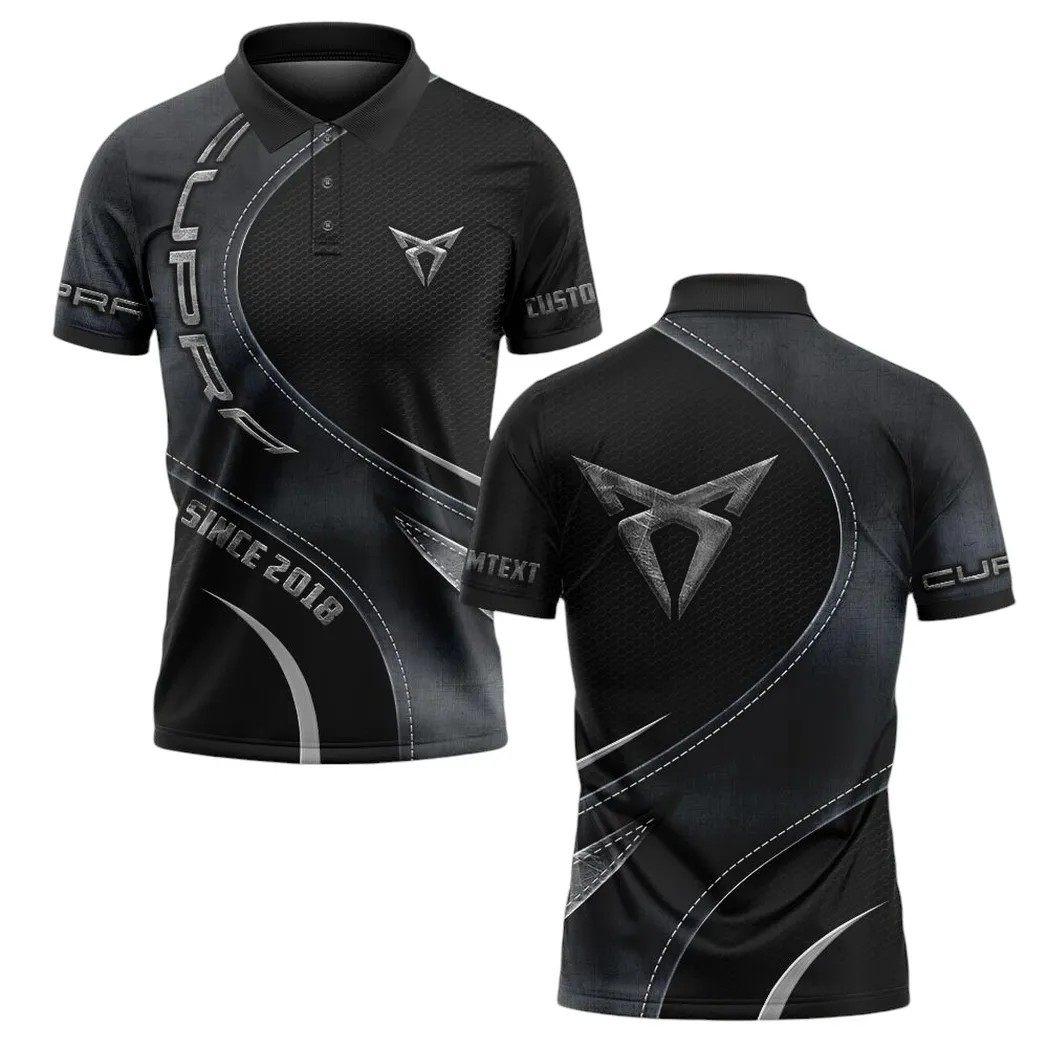 Cupra Polo Shirt, Gift For Cupra Lovers, Gift For Him, Husband, Boyfriend CAR17102252511