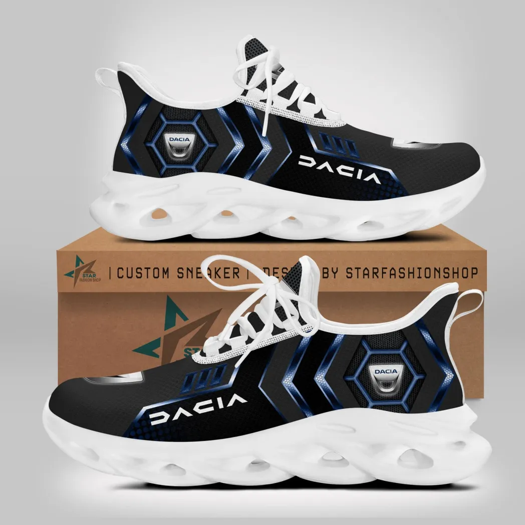 Dacia Max Soul Shoes, Gift For Dacia Lovers, Gift For Him, Husband, Boyfriend CAR64022025026 - White