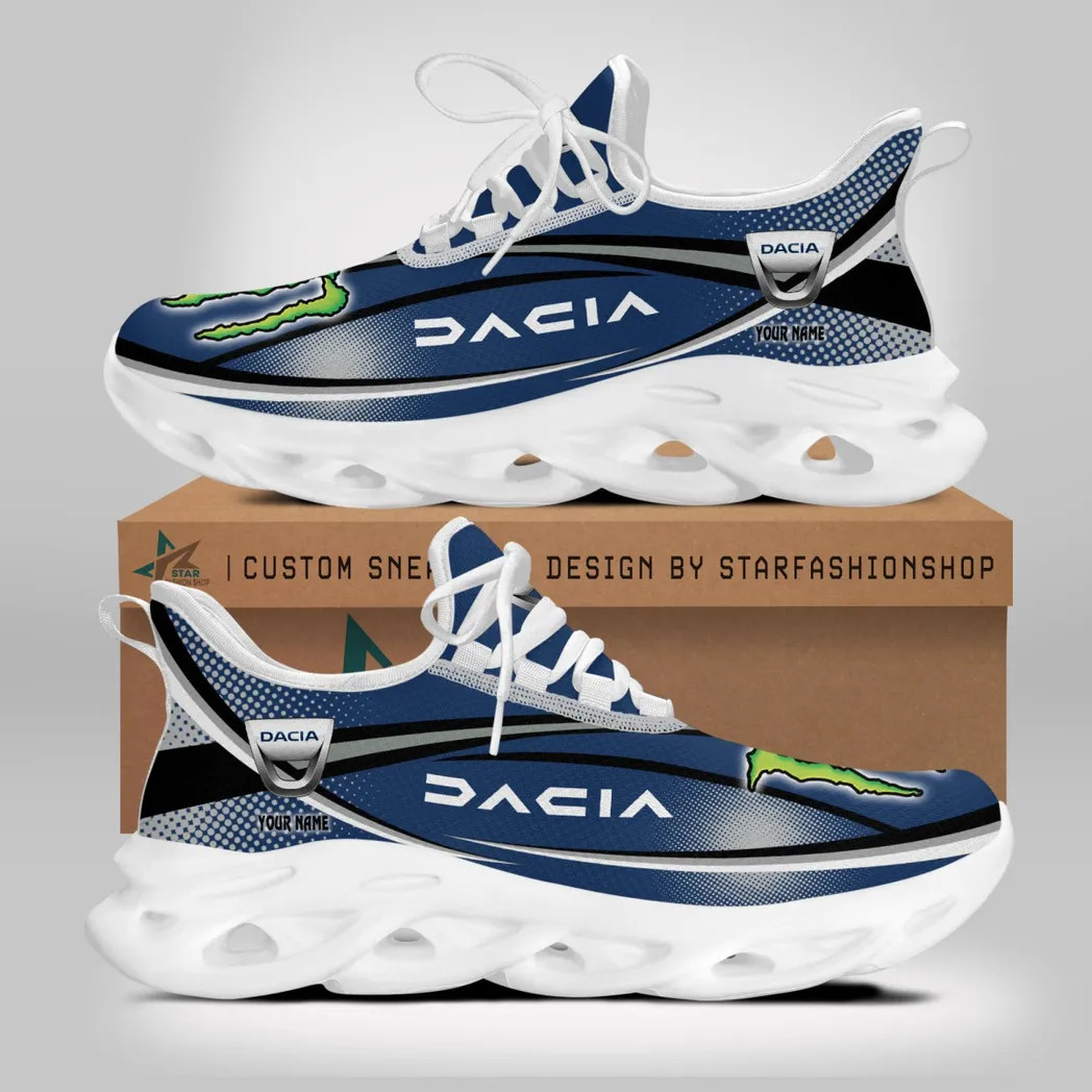 Dacia Running Shoes, Gift For Dacia Lovers, Gift For Him, Husband, Boyfriend CAR79022425036 - White