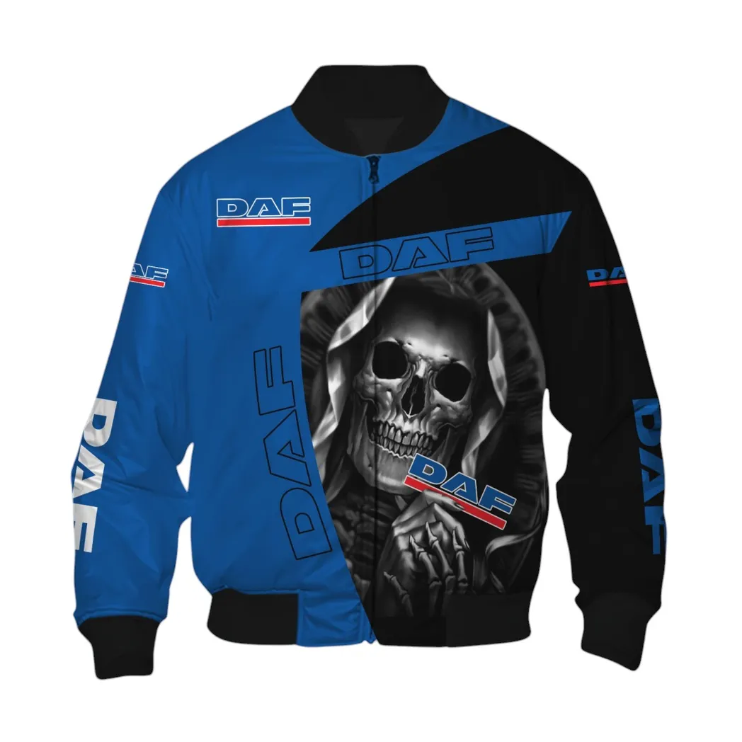DAF Trucks Bomber Jacket, Gift For DAF Trucks Lovers, Gift For Him, Husband, Boyfriend CAR6702212594