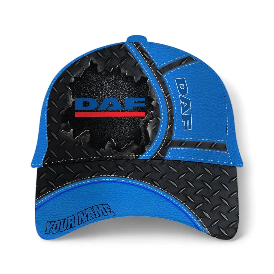 DAF Trucks Classic Cap, Gift For DAF Trucks Lovers, Gift For Him, Husband, Boyfriend - Blue CAR49021825018-1