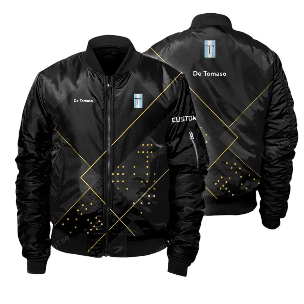 De Tomaso Bomber Jacket, Gift For De Tomaso Lovers, Gift Fot Him, Husband, Boyfriend CAR11403032519