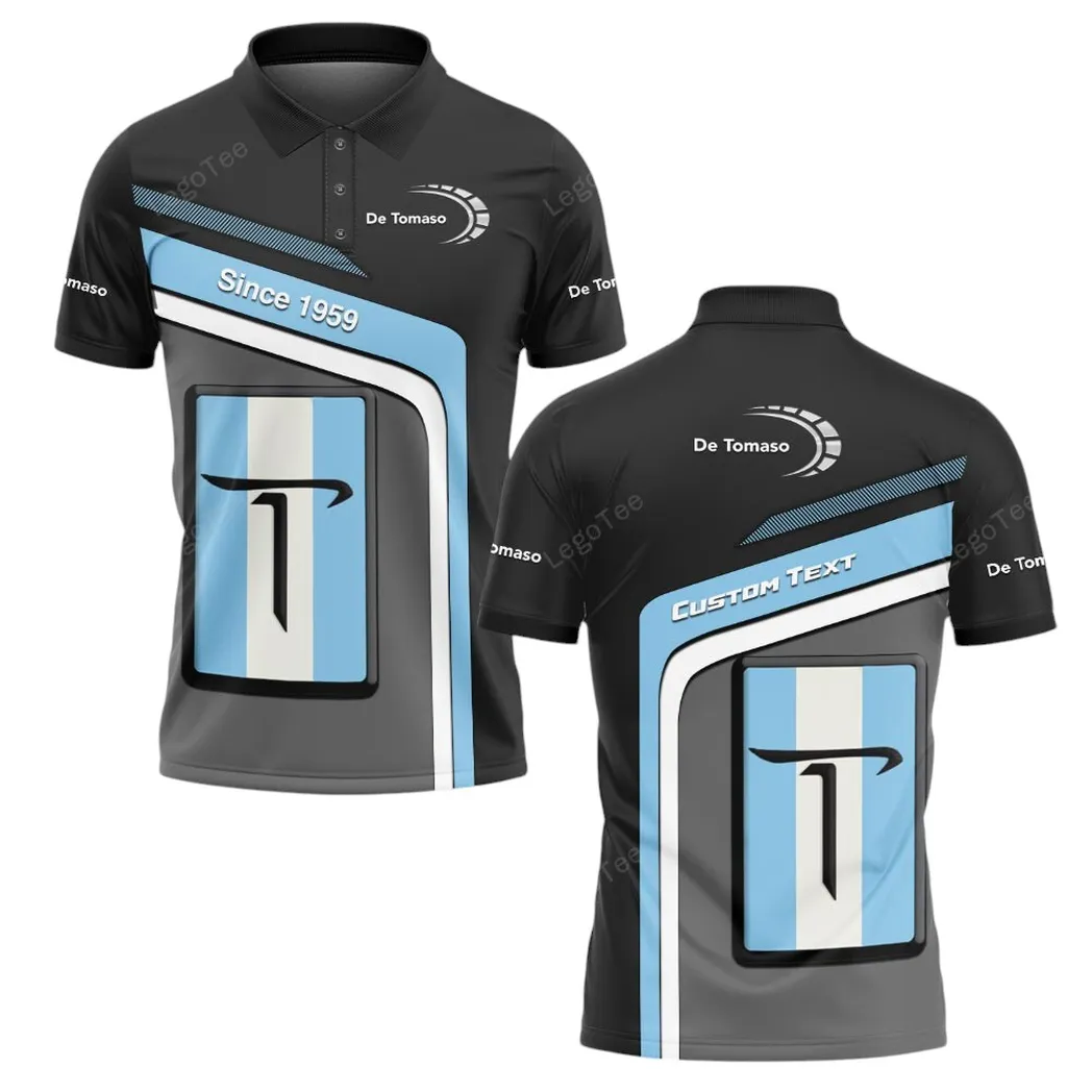 De Tomaso Polo Shirt, Gift For De Tomaso Lovers, Gift For Him, Husband, Boyfriend CAR11103032519