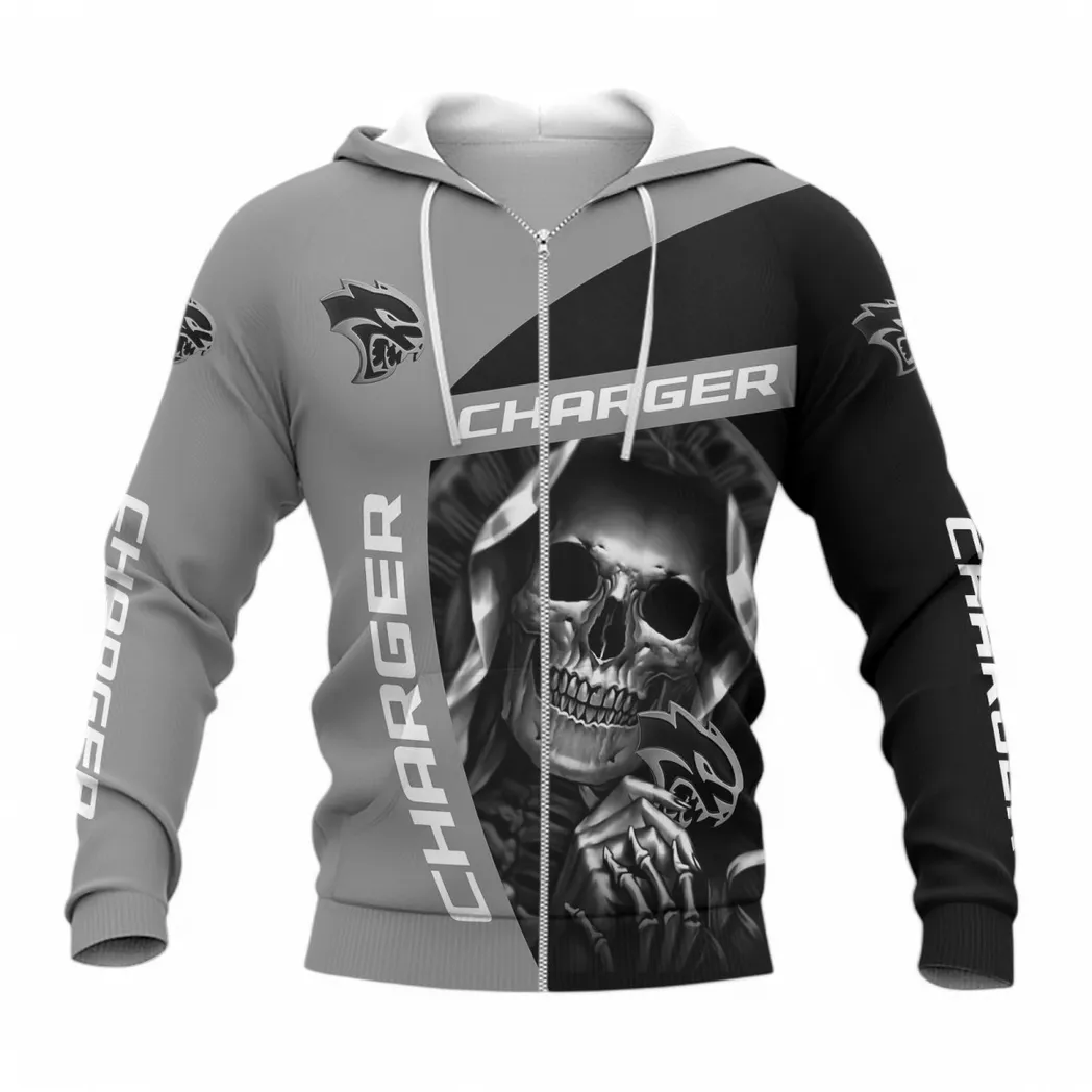 Dodge Charger Zipper Hoodie, Gift For Dodge Charger Lovers, Gift For Him, Husband, Boyfriend CAR6702212541
