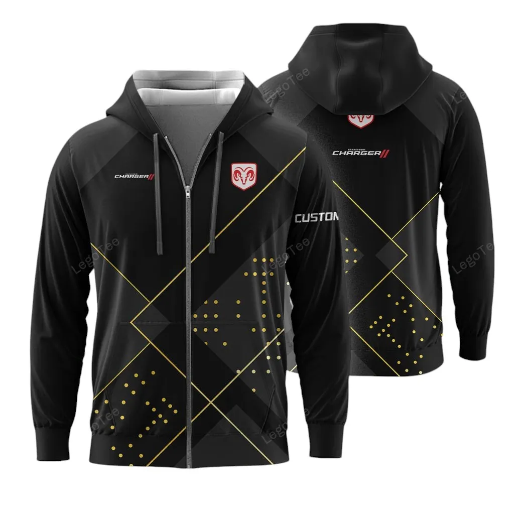 Dodge Charger Zipper Hoodie, Gift For Dodge Charger Lovers, Gift Fot Him, Husband, Boyfriend CAR11403032521