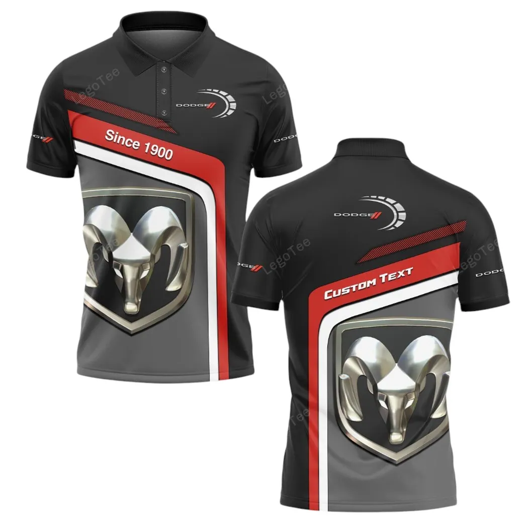 Dodge Polo Shirt, Gift For Dodge Lovers, Gift For Him, Husband, Boyfriend CAR11103032520