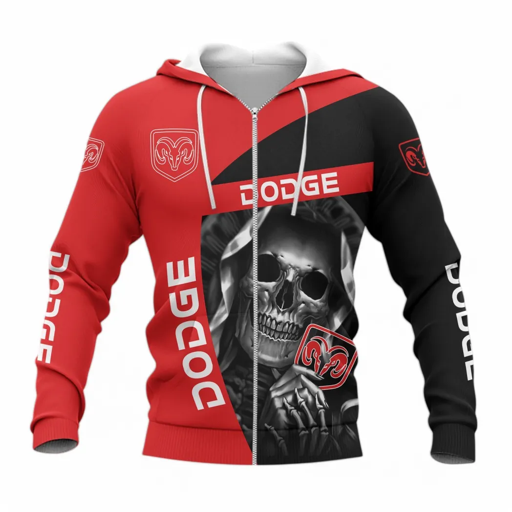 Dodge Zipper Hoodie, Gift For Dodge Lovers, Gift For Him, Husband, Boyfriend CAR6702212543