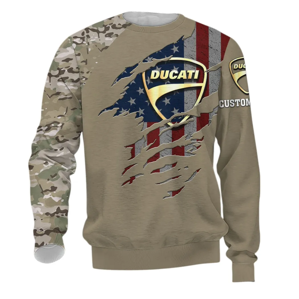 Ducati Sweatshirt, Gift For Ducati Lovers, Gift For Him, Husband, Boyfriend CAR46021725025-5