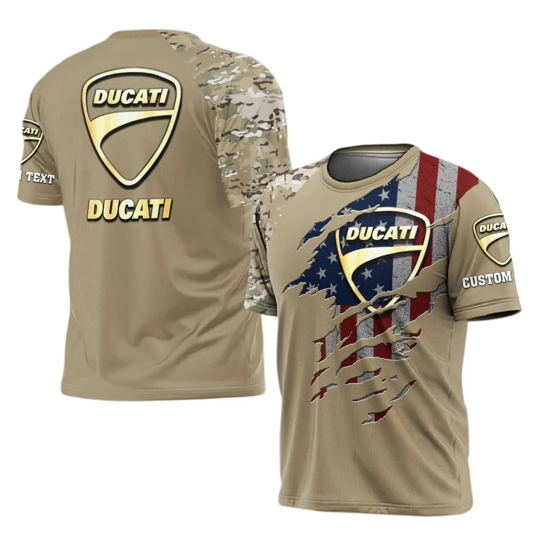 Ducati T-Shirt, Gift For Ducati Lovers, Gift For Him, Husband, Boyfriend CAR46021725025-1