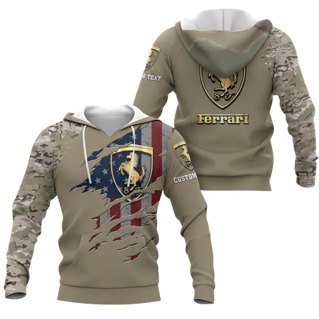 Ferrari Hoodie, Gift For Ferrari Lovers, Gift For Him, Husband, Boyfriend CAR46021725027-4