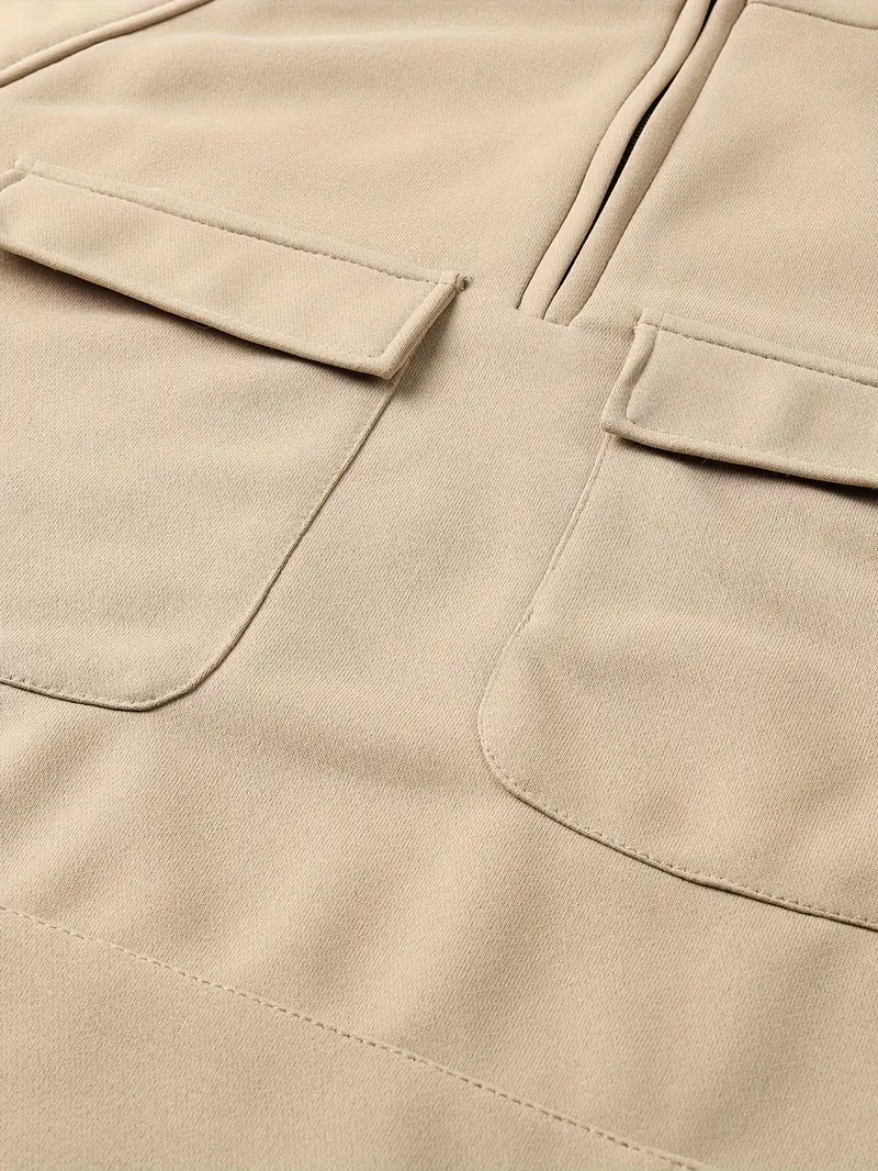 Ferrari Hoodie Tactical Quarter Zip, Gift For Ferrari Lovers CAR164022425143 - Khaki