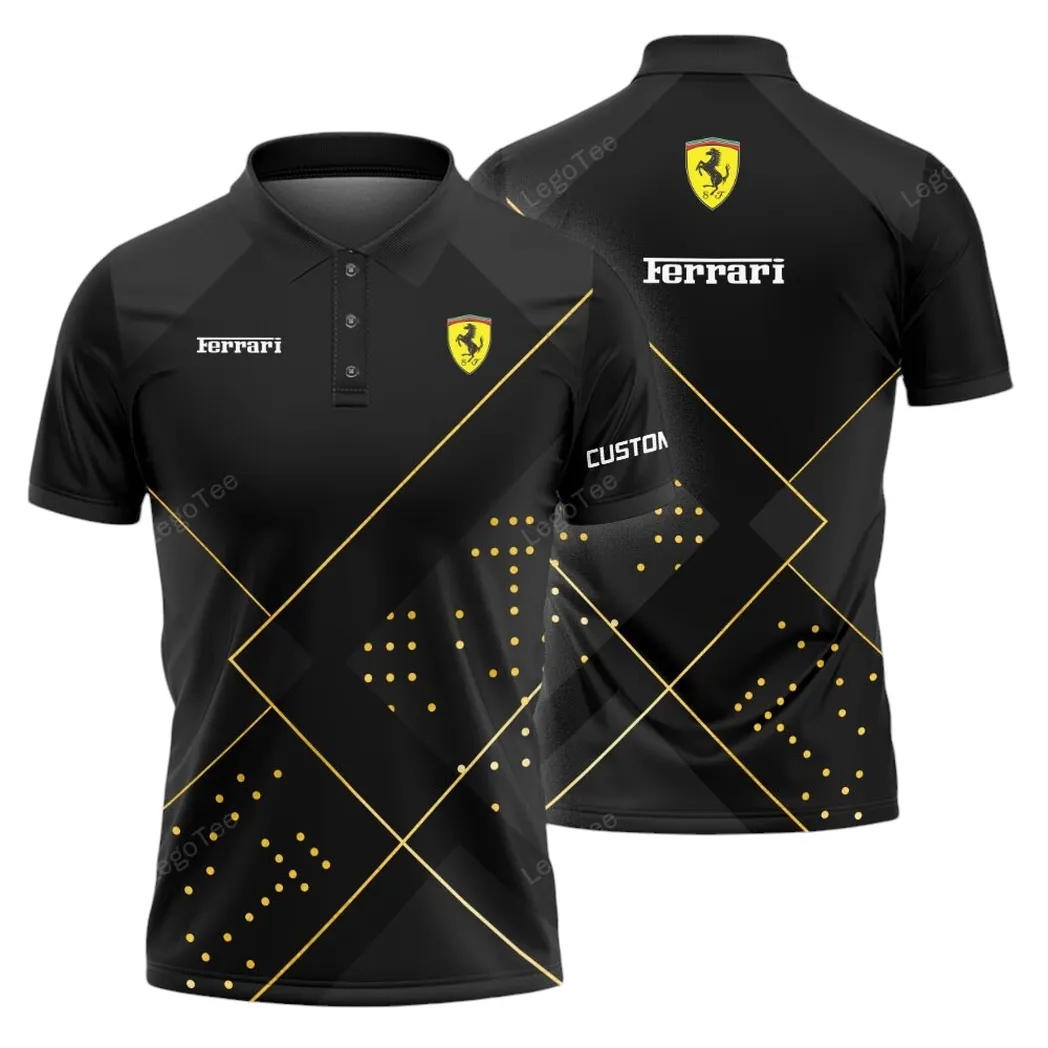 Ferrari Polo Shirt, Gift For Ferrari Lovers, Gift Fot Him, Husband, Boyfriend CAR11403032522