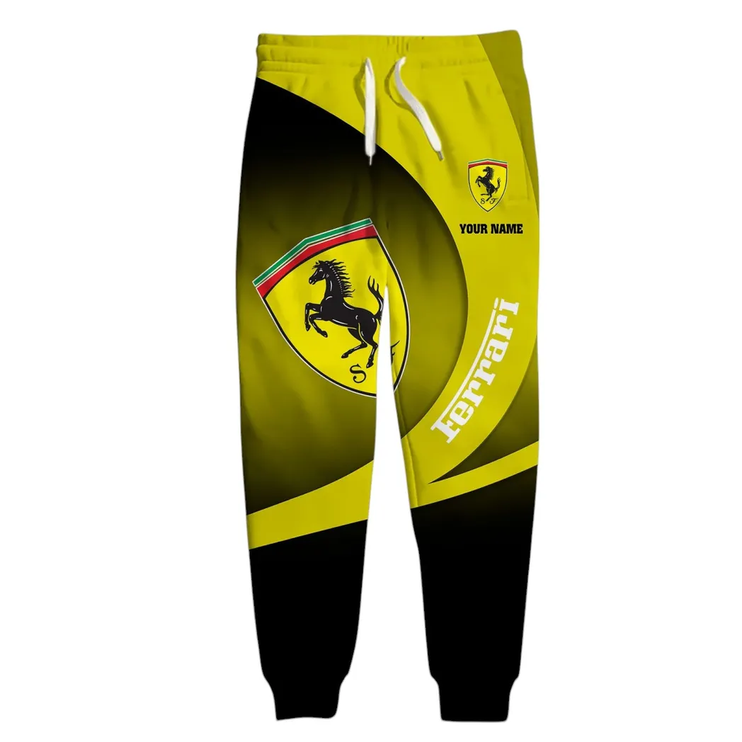 Ferrari Sweatpants, Gift For Ferrari Lovers, Gift For Him, Husband, Boyfriend CAR7402222519