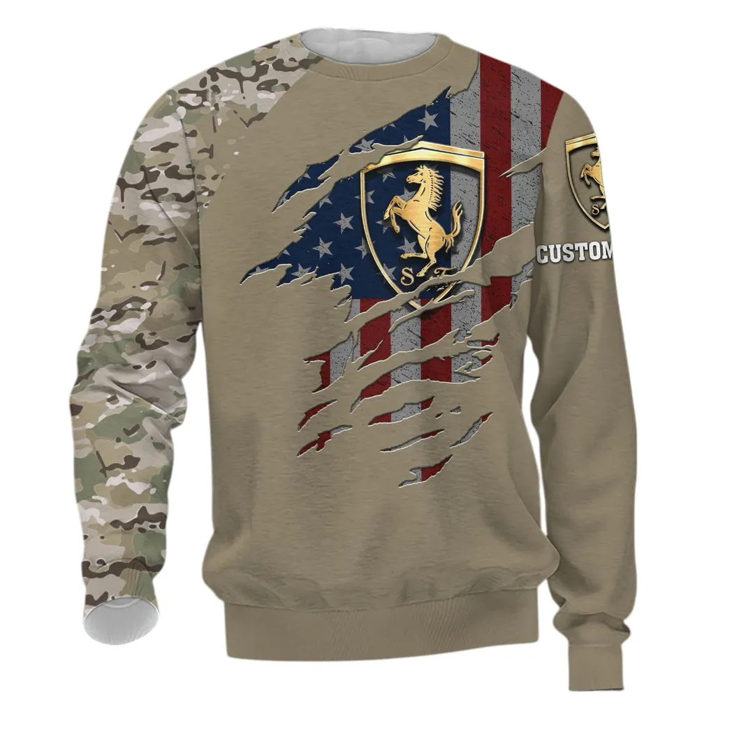 Ferrari Sweatshirt, Gift For Ferrari Lovers, Gift For Him, Husband, Boyfriend CAR46021725027-5