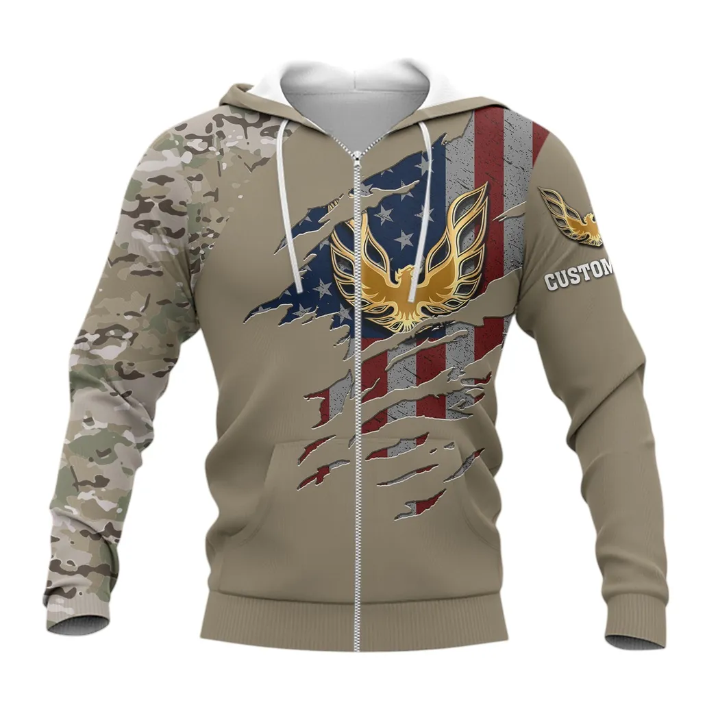 Firebird Pontiac Zipper Hoodie, Gift For Firebird Pontiac Lovers, Gift For Him, Husband, Boyfriend CAR46021725029-3