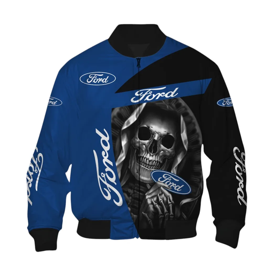Ford Bomber Jacket, Gift For Ford Lovers, Gift For Him, Husband, Boyfriend CAR6702212503