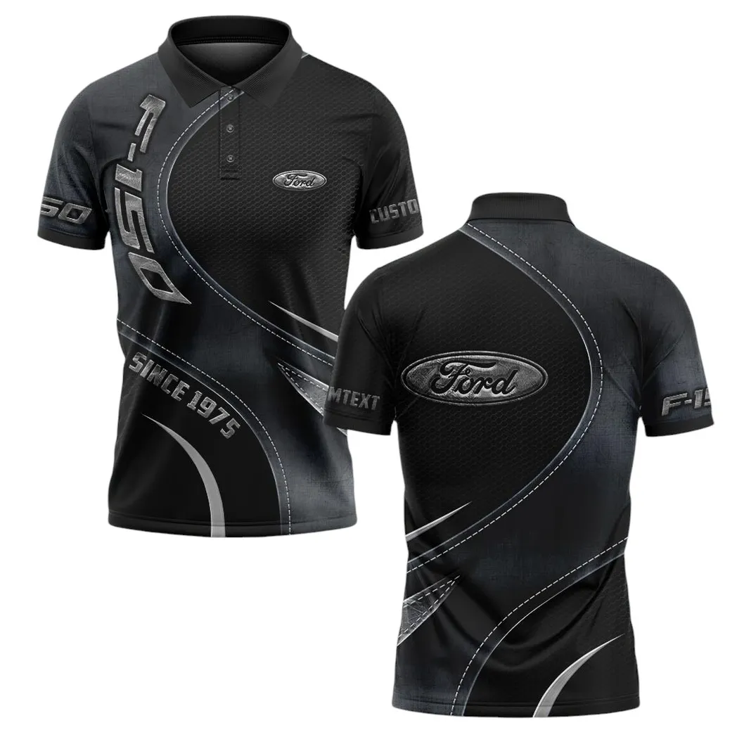 Ford F150 Polo Shirt, Gift For Ford F150 Lovers, Gift For Him, Husband, Boyfriend CAR17102252517