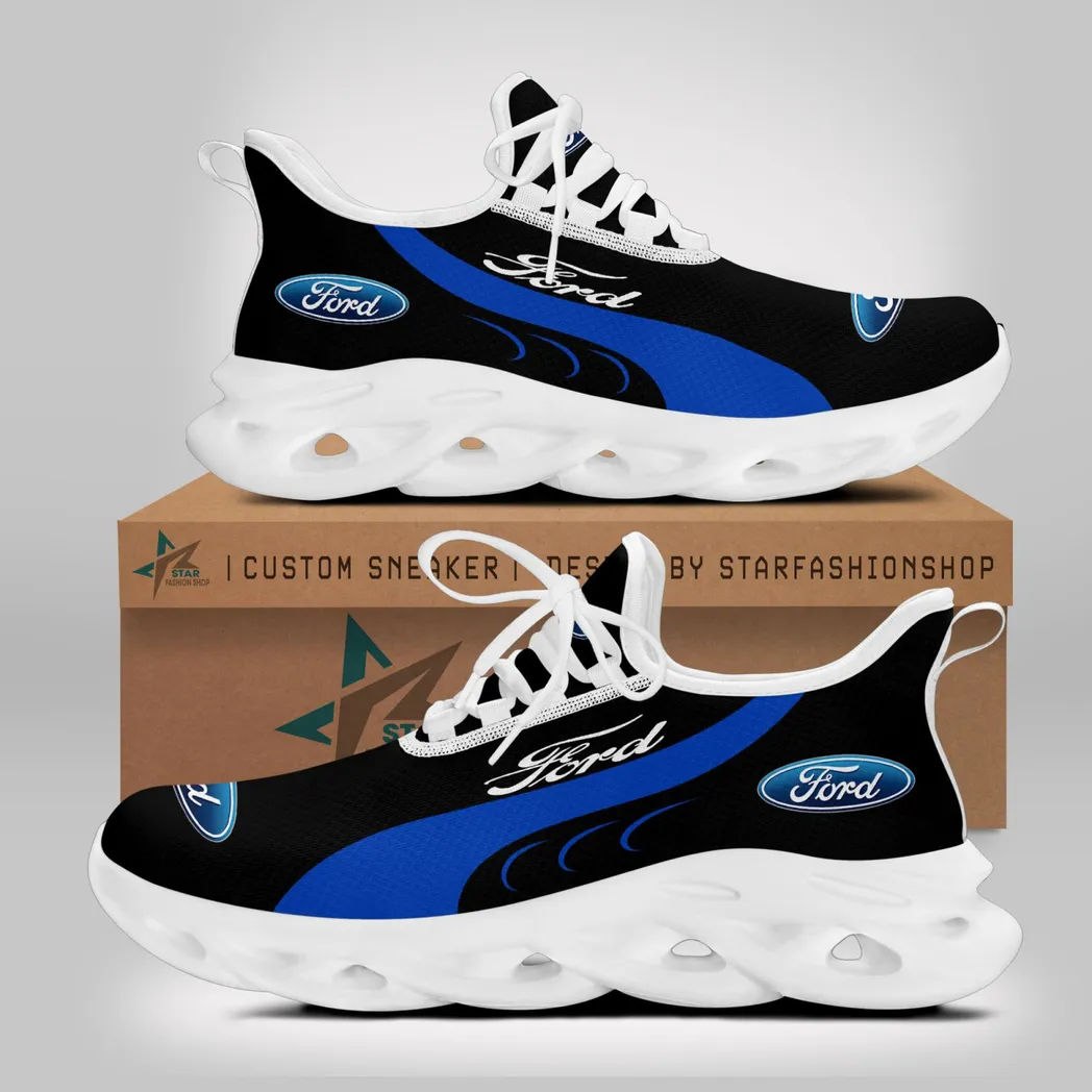 Ford Max Soul Shoes, Gift For Ford Lovers, Gift For Him, Husband, Boyfriend CAR7802242530 - White