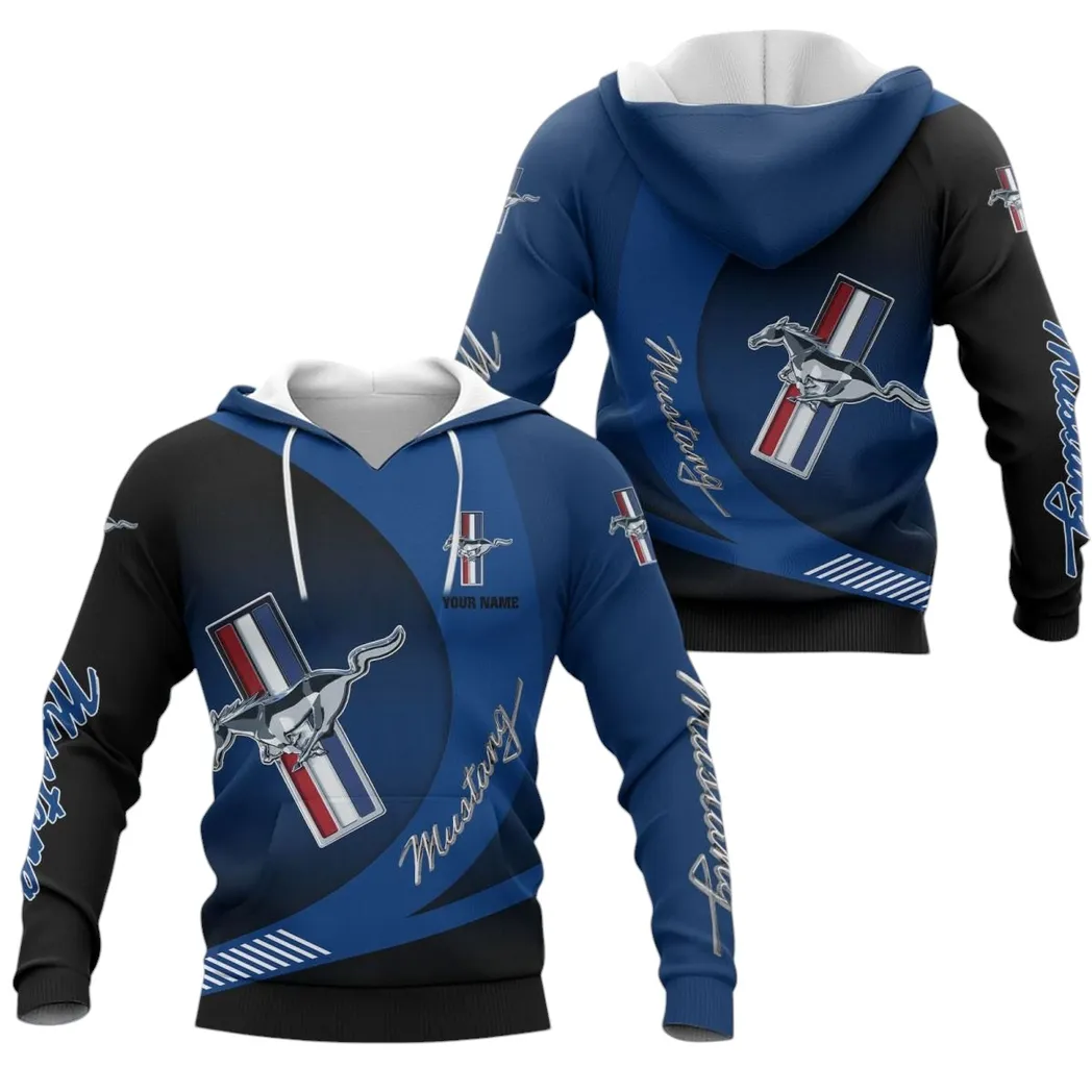 Ford Mustang Hoodie, Gift For Ford Mustang Lovers, Gift For Him, Husband, Boyfriend CAR7402222521