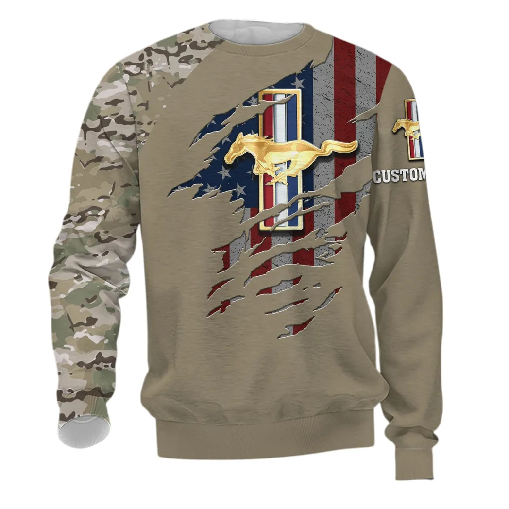 Ford Mustang Sweatshirt, Gift For Ford Mustang Lovers, Gift For Him, Husband, Boyfriend CAR46021725031-5