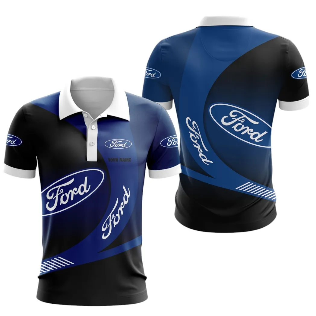 Ford Polo Shirt, Gift For Ford Lovers, Gift For Him, Husband, Boyfriend CAR7402222523