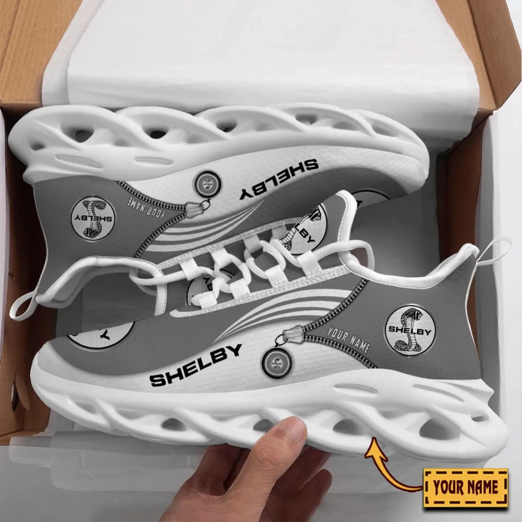 Ford Shelby Running Shoes, Gift For Ford Shelby Lovers, Gift For Him Husband, Boyfriend CAR8502242524 - White