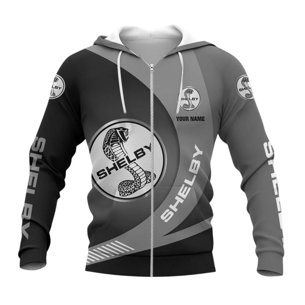 Ford Shelby Zipper Hoodie, Gift For Ford Shelby Lovers, Gift For Him, Husband, Boyfriend CAR7402222522