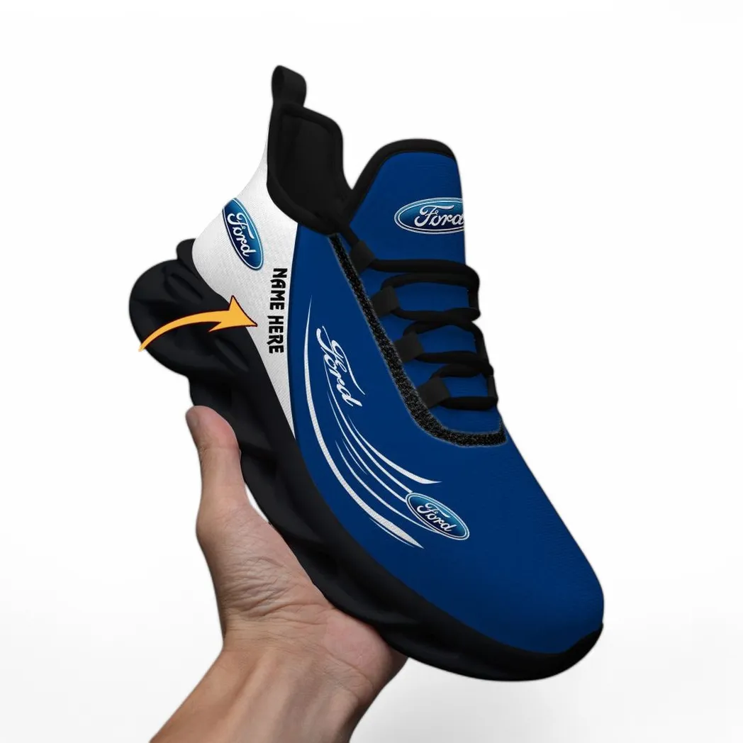 Ford Shoes For Men CAR83021725138, Ford Gift For Husband, Him, Boyfriend - Black