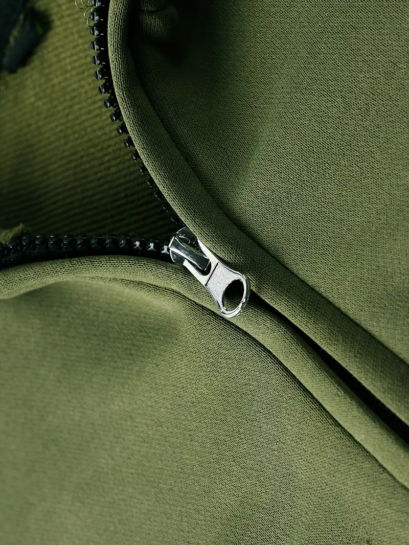 Ford Thunderbird Tactical Quarter Zip Hoodie CAR106021525038, Gifts For Men, Him, Husband, Boyfriend - Army Green