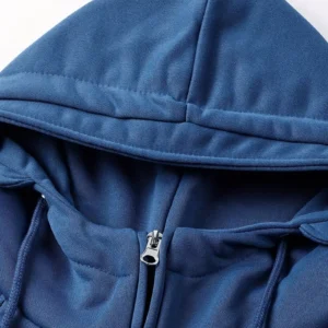 Ford Thunderbird Tactical Quarter Zip Hoodie CAR106021525038, Gifts For Men, Him, Husband, Boyfriend - Dark Blue