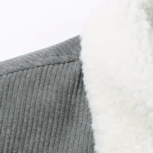 Freightliner Corduroy Jacket For Men, Gift For Freightliner Lovers CAR149022225894 - Gray