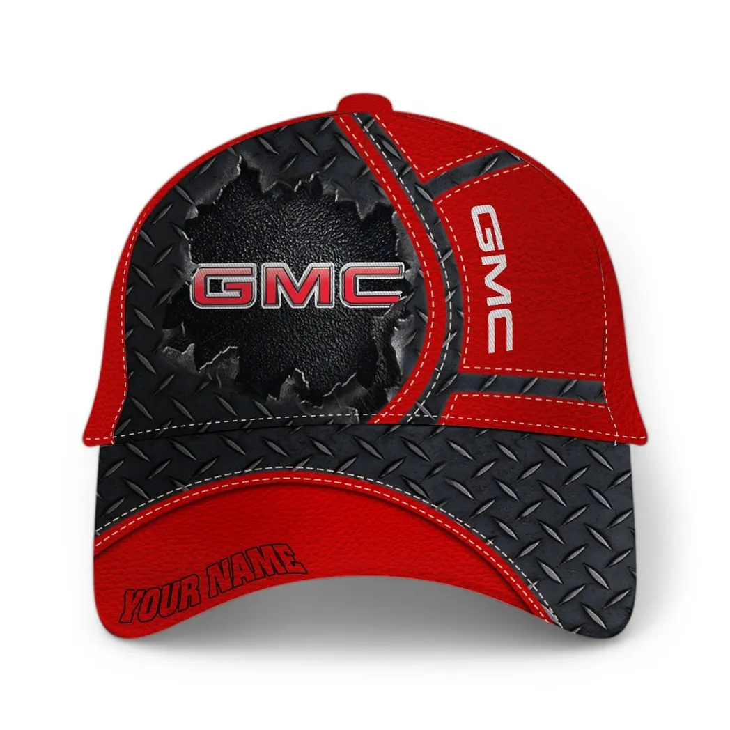 GMC Car Classic Cap, Gift For GMC CAR Lovers, Gift For Him, Husband, Boyfriend - Red CAR49021825025-6