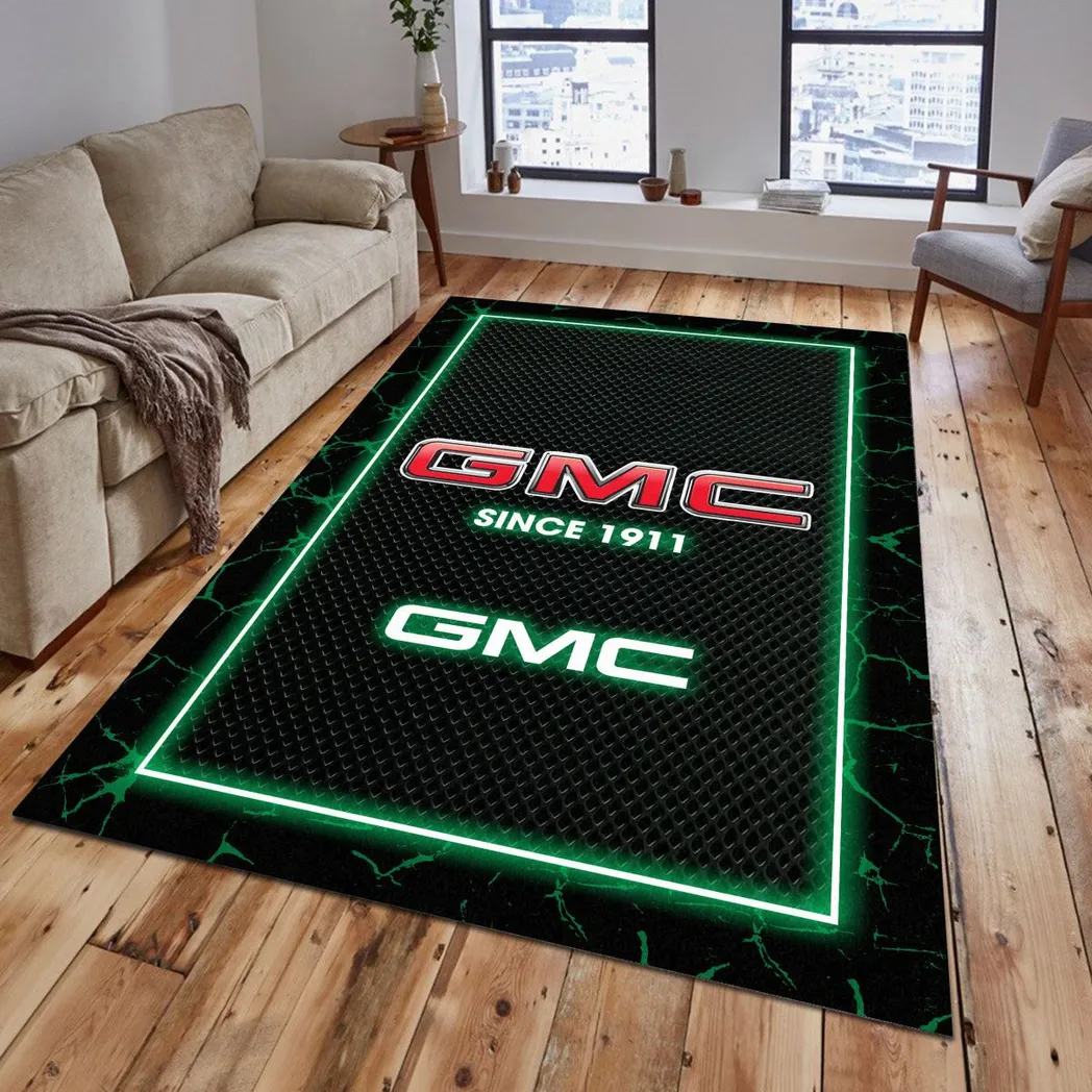 GMC Car Rug, Gift For GMC Car Lovers, Gift For Him, Husband, Boyfriend CAR5202192527 - Green