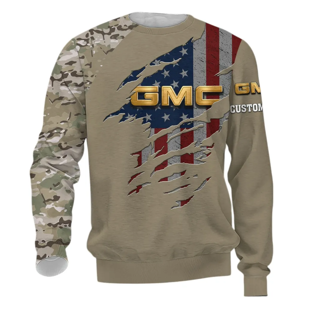 GMC Car Sweatshirt, Gift For GMC CAR Lovers, Gift For Him, Husband, Boyfriend CAR46021725035-5