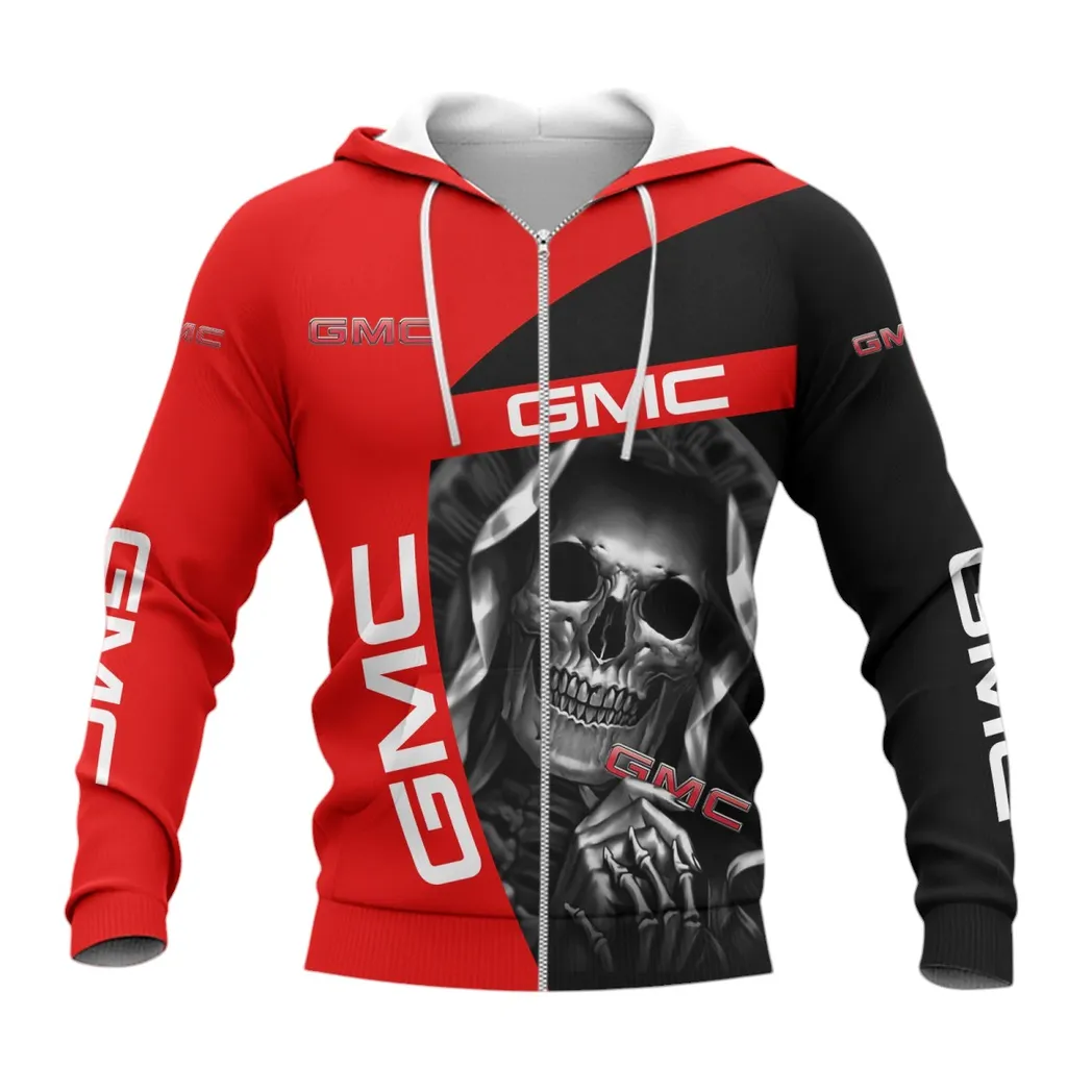 GMC Car Zipper Hoodie, Gift For GMC Car Lovers, Gift For Him, Husband, Boyfriend CAR6702212522