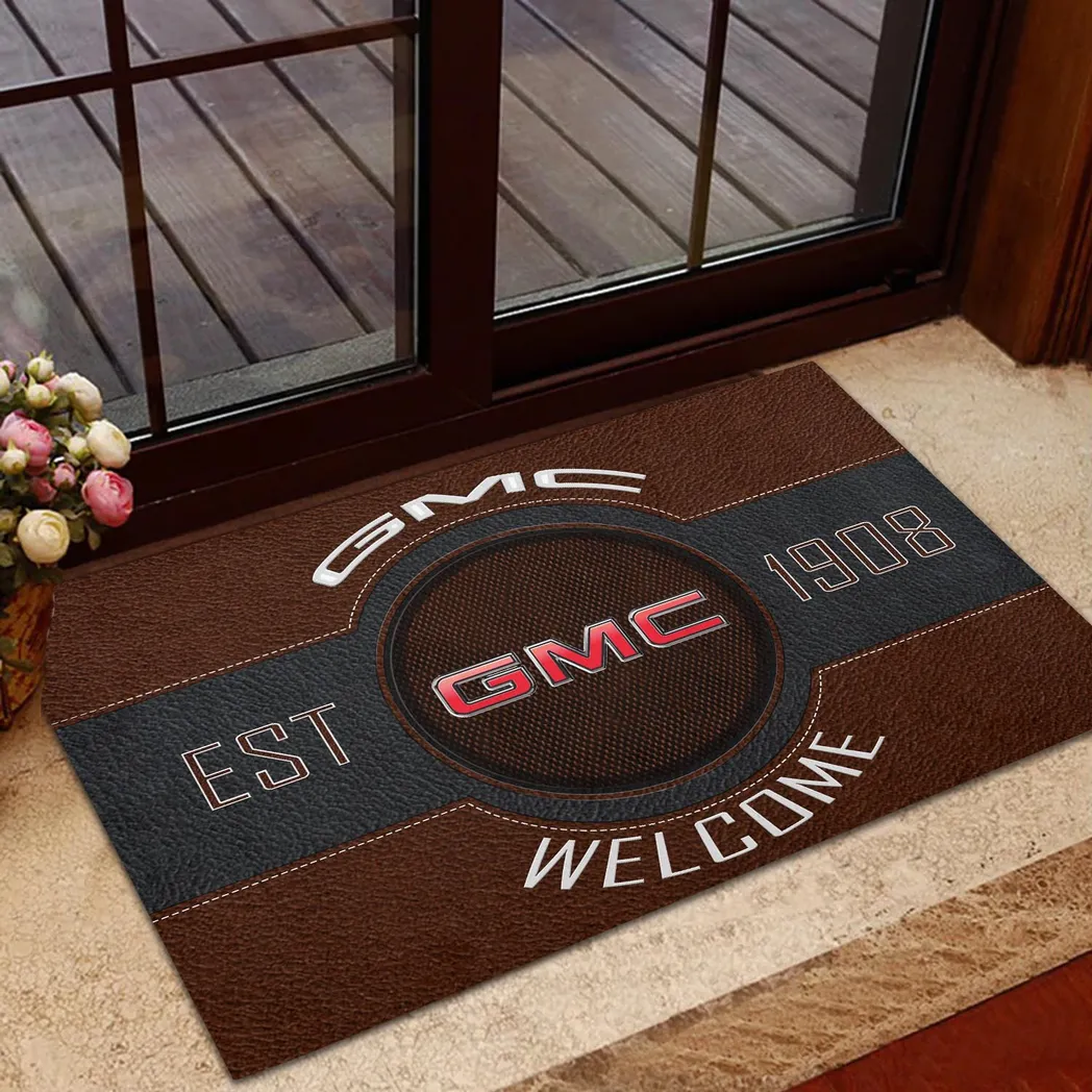 GMC Doormat, Gift For GMC Lovers, Gift For Him, Husband, Boyfriend CAR16902262524 - Brown