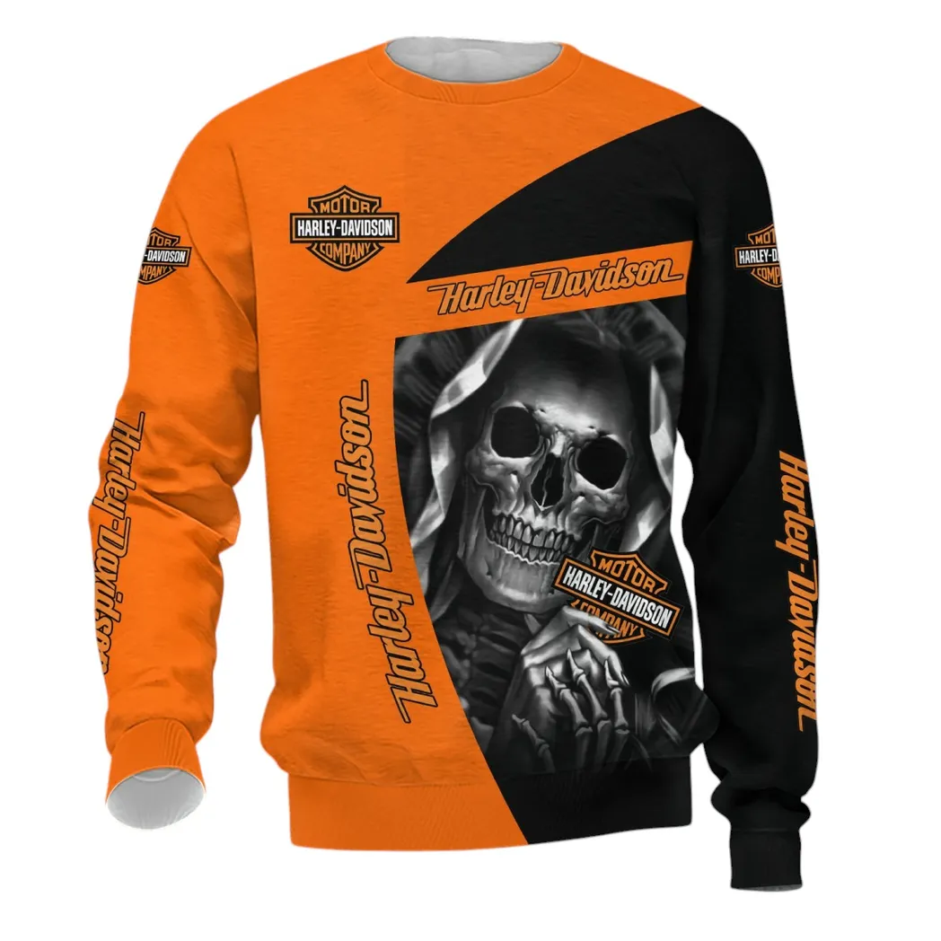 Harley Davidson Sweatshirt, Gift For Harley Davidson Lovers, Gift For Him, Husband, Boyfriend CAR6702212575