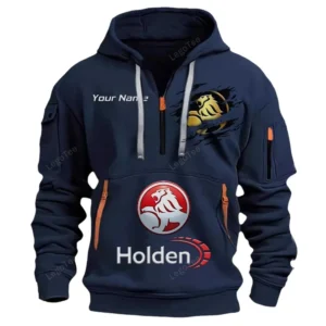 Holden Half Zip Hoodie CAR113021425813, Best Gift for Him, Husband, Boyfriend - Navy