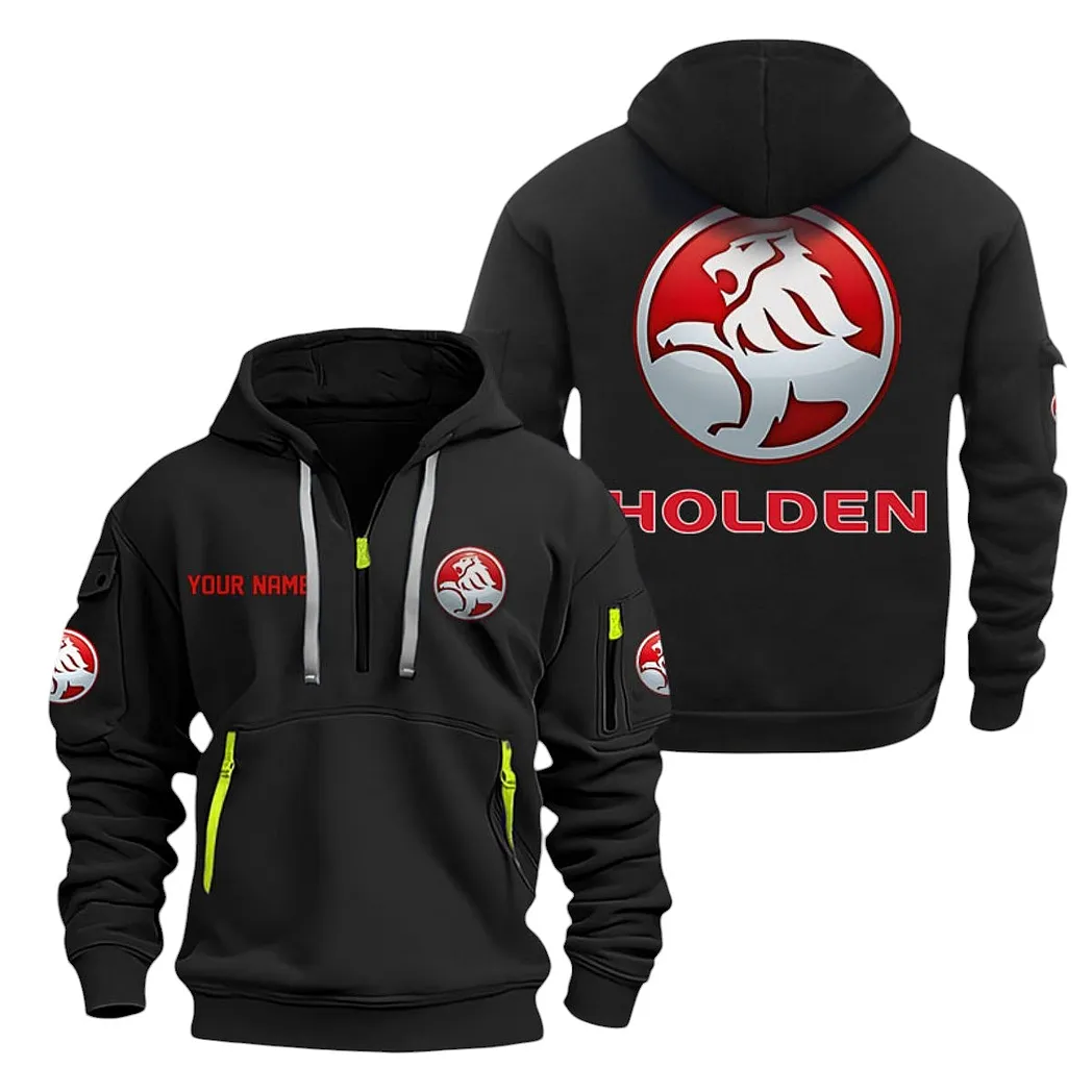 Holden Half Zip Hoodie For Men, Gift For Holden Lovers CAR20022125752 - Black