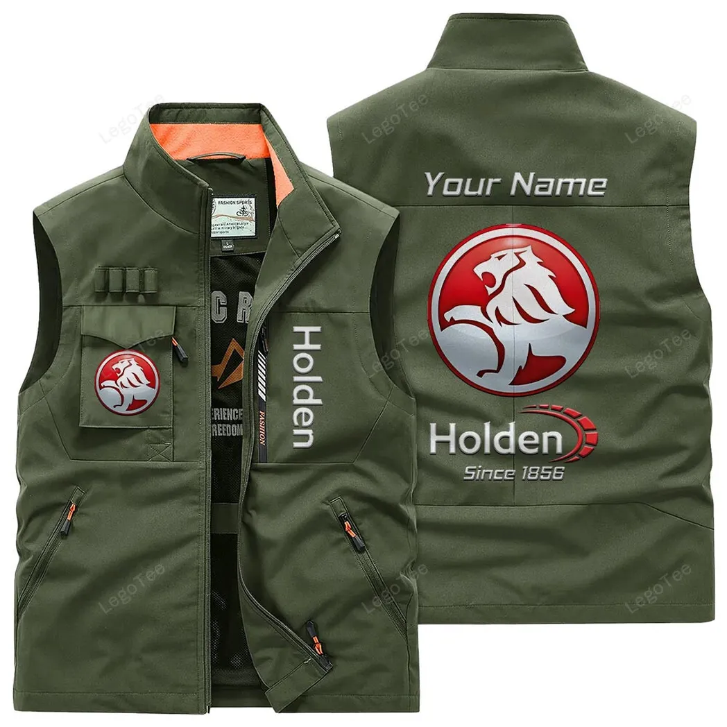 Holden Outdoor Sleeveless Vest, Gift For Holden Lovers, Gift For Him, Husband, Boyfriend - Army Green CAR131021325723-1